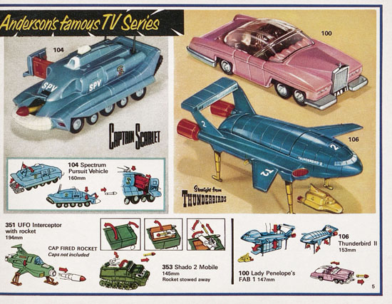 Seite 5 Dinky Toys Katalog 1976, Dinky Supertoys 1976