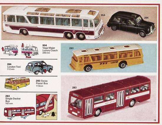 Seite 15 Dinky Toys Katalog 1976, Dinky Supertoys 1976
