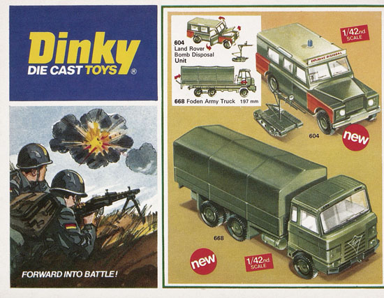 Seite 20 Dinky Toys Katalog 1976, Dinky Supertoys 1976