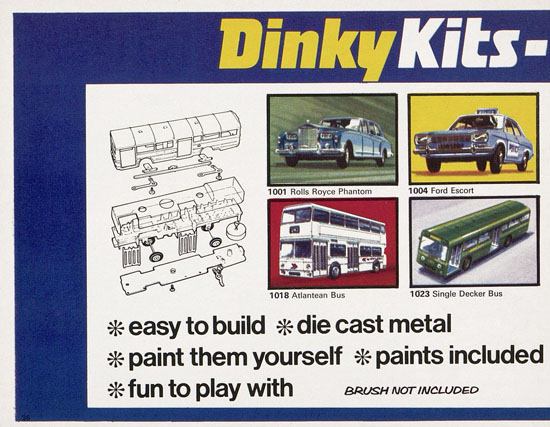 Seite 36 Dinky Toys Katalog 1976, Dinky Supertoys 1976
