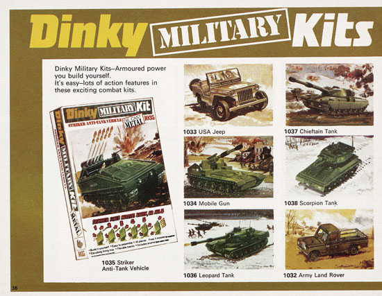 Seite 38 Dinky Toys Katalog 1976, Dinky Supertoys 1976