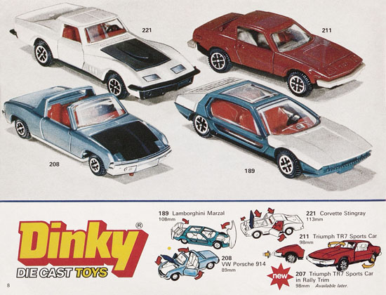 Dinky Toys Katalog 1977, Dinky Supertoys 1977