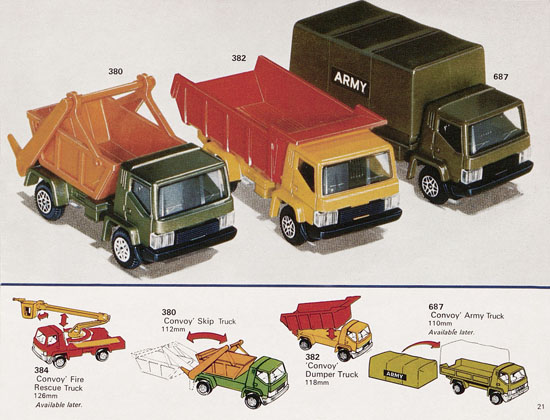 Dinky Toys Katalog 1977, Dinky Supertoys 1977