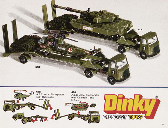 Dinky Toys Katalog 1977, Dinky Supertoys 1977