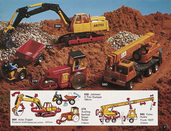 Dinky Toys Katalog 1978, Dinky Supertoys 1978