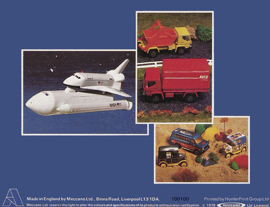 Dinky Toys Katalog 1978, Dinky Supertoys 1978