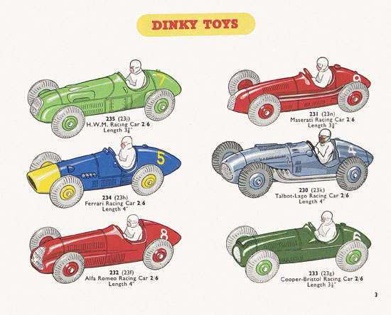 Dinky Toys catalogue 1954