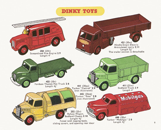 Dinky Toys catalogue 1954