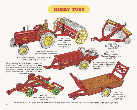 Dinky Toys catalogue 1954