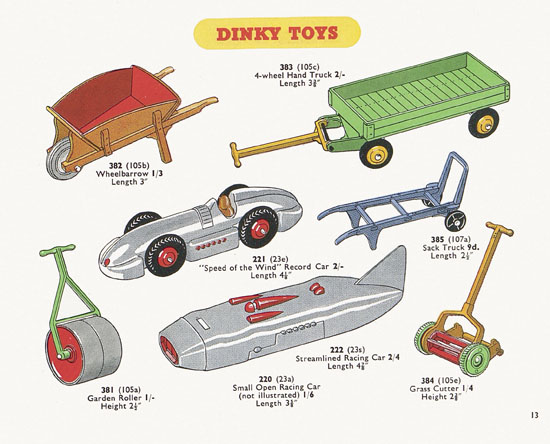 Dinky Toys catalogue 1954