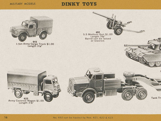 Dinky Toys catalogue 1957