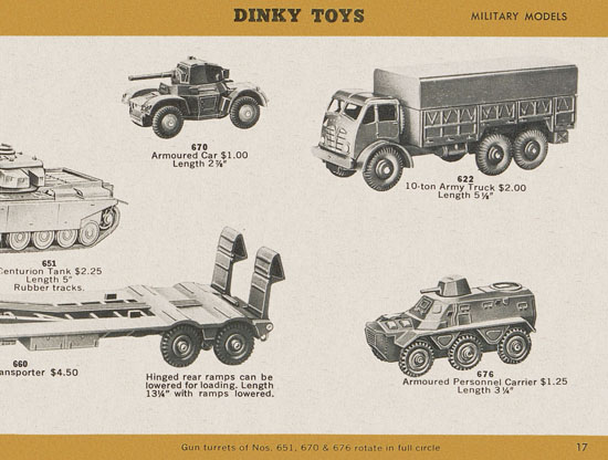 Dinky Toys catalogue 1957