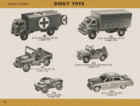 Dinky Toys catalogue 1957