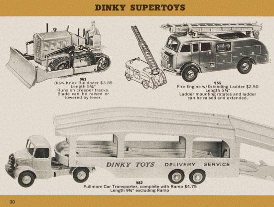 Dinky Toys catalogue 1957