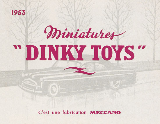 Dinky Toys catalogue 1953