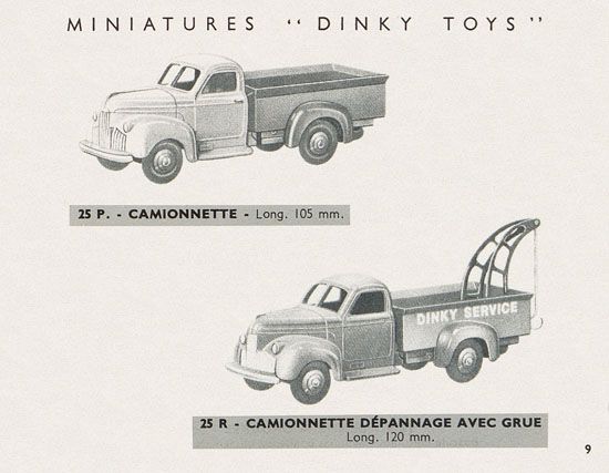 Dinky Toys catalogue 1953