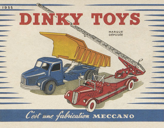 Dinky Toys catalogue 1955