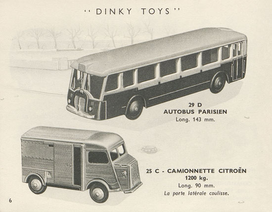 Dinky Toys catalogue 1955