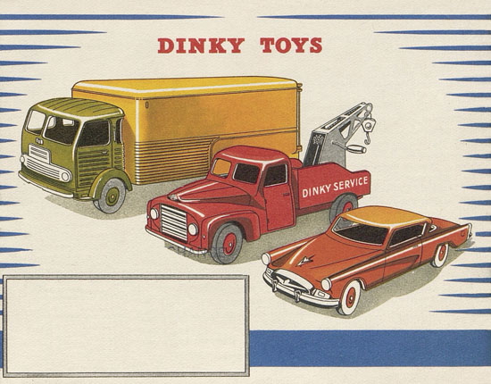 Dinky Toys catalogue 1955