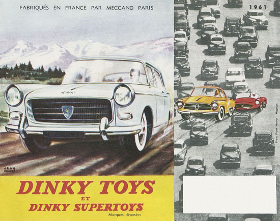 Dinky Toys et Dinky Supertoys catalogue 1961