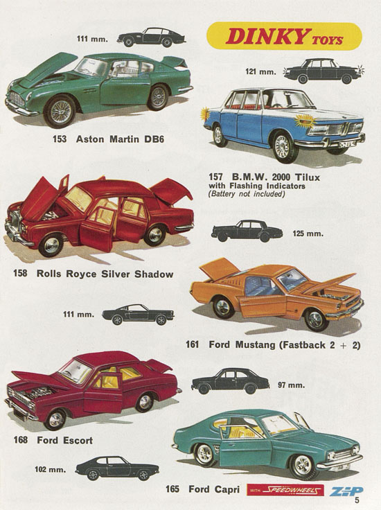 Dinky Toys catalogue No. 7 1971