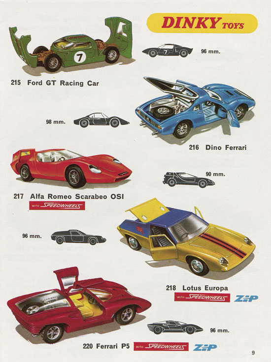 Dinky Toys catalogue No. 7 1971