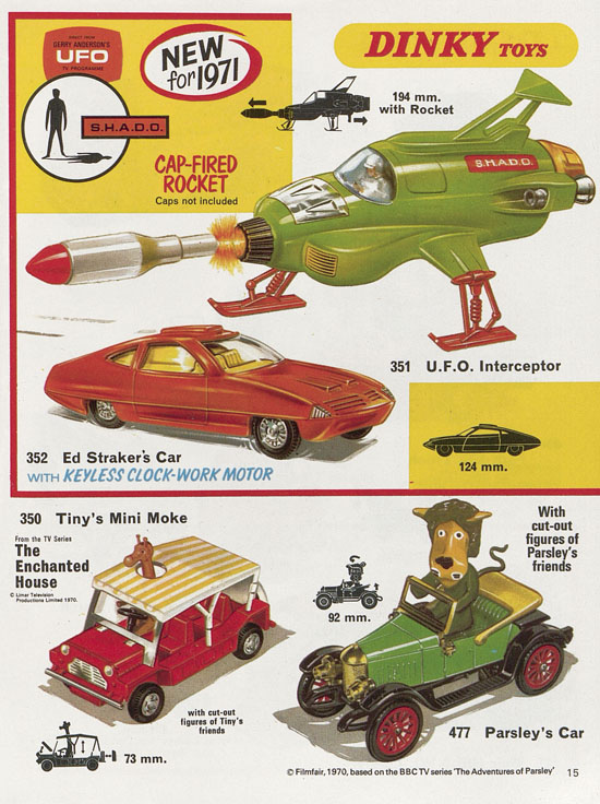 Dinky Toys catalogue No. 7 1971