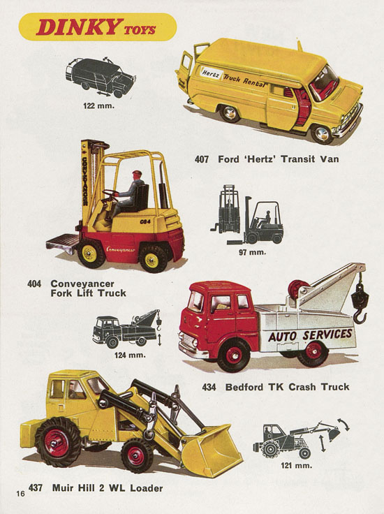 Dinky Toys catalogue No. 7 1971