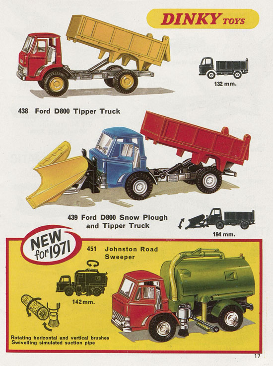 Dinky Toys catalogue No. 7 1971