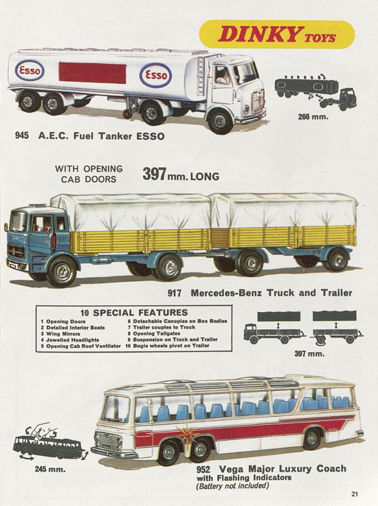 Dinky Toys catalogue No. 7 1971