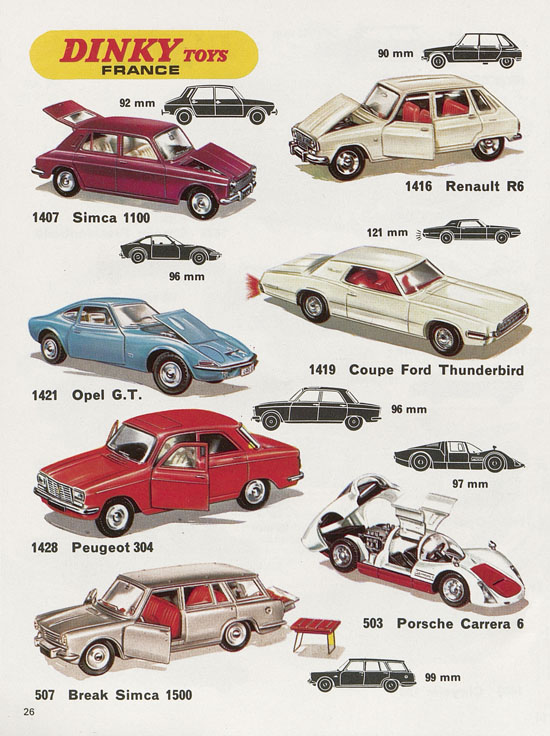 Dinky Toys catalogue No. 7 1971