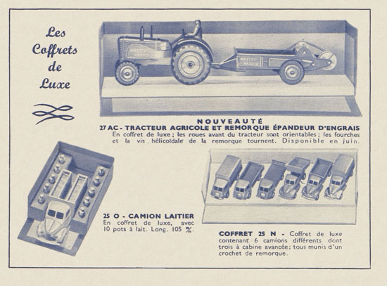 Dinky Toys miniatures catalogue 1950