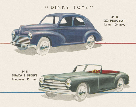 Dinky Toys catalogue 1956