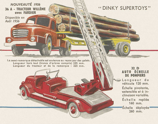 Dinky Toys catalogue 1956