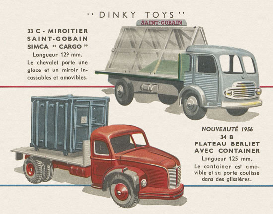 Dinky Toys catalogue 1956