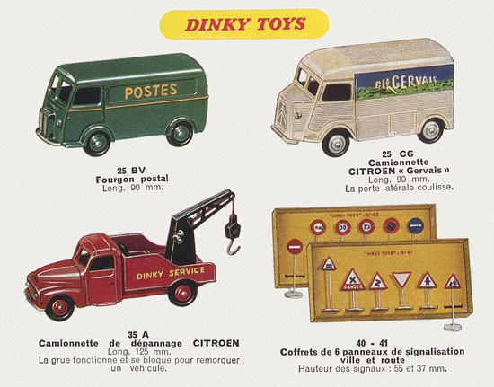 Dinky Toys catalogue 1958