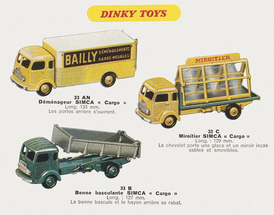 Dinky Toys catalogue 1958