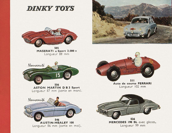 Dinky Toys et Dinky Supertoys catalogue 1960