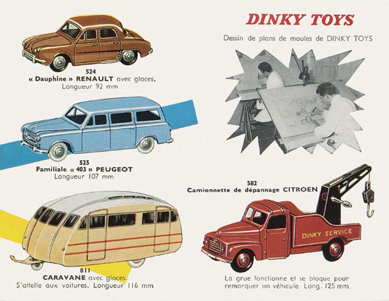 Dinky Toys et Dinky Supertoys catalogue 1960