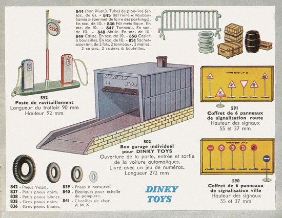 Dinky Toys et Dinky Supertoys catalogue 1960