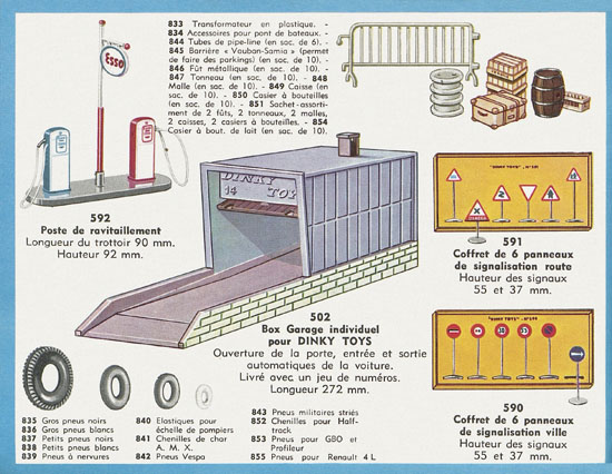 Dinky Toys et Dinky Supertoys catalogue 1962