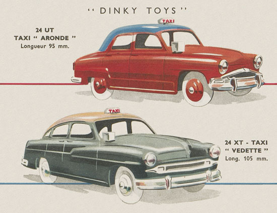 Dinky Toys catalogue Avril 1956