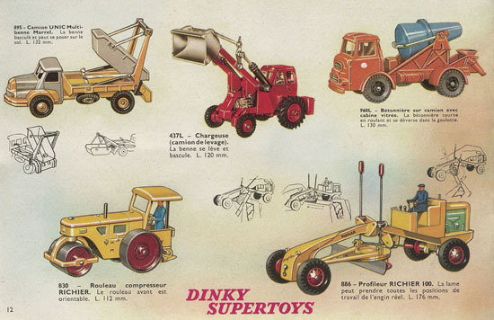 Dinky Toys Nouveautès 1965-1966