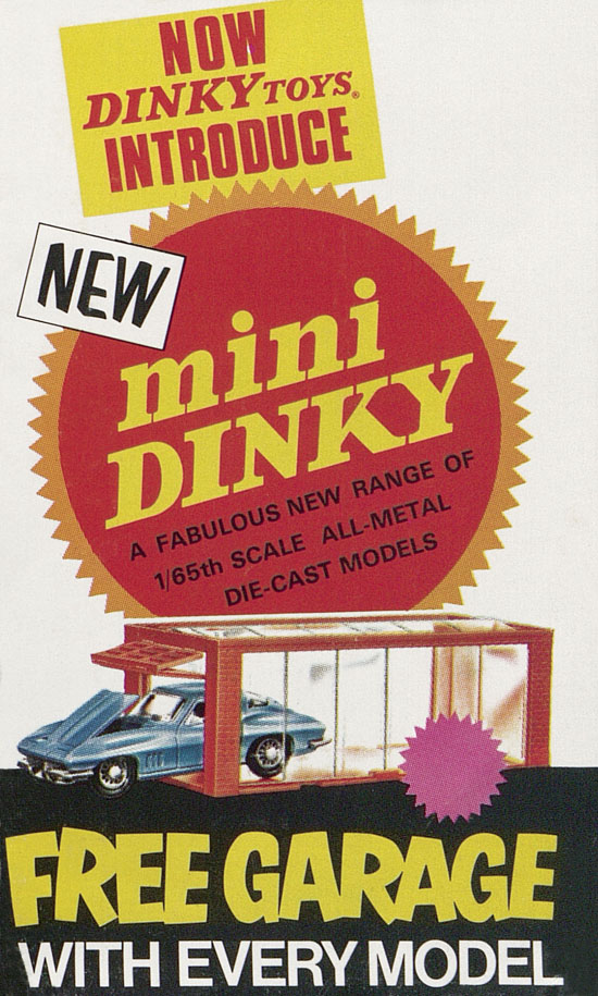 Dinky Toys Katalog mini dinky 1968