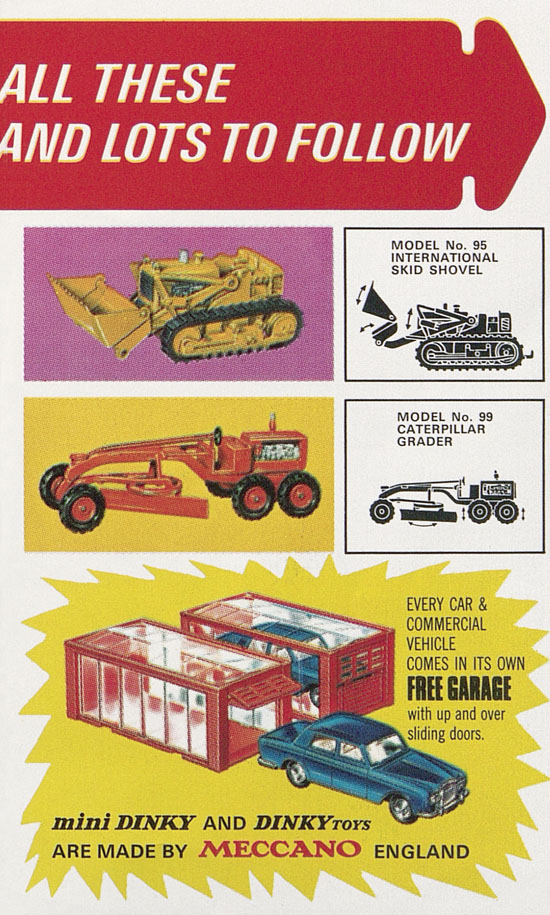 Dinky Toys Katalog mini dinky 1968