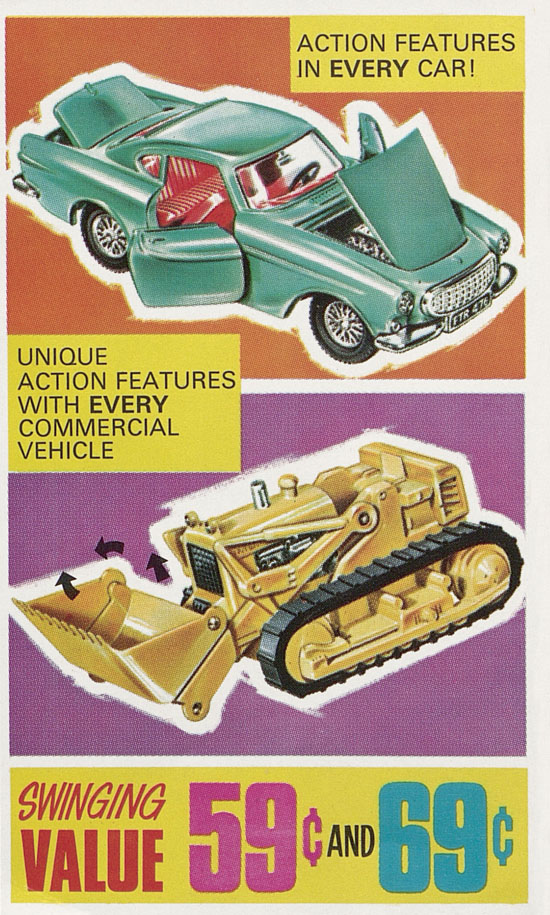 Dinky Toys Katalog mini dinky 1968