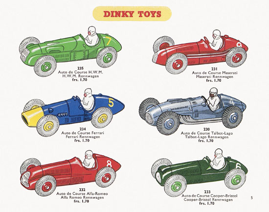 Dinky Toys Katalog 1955, Dinky Supertoys 1955