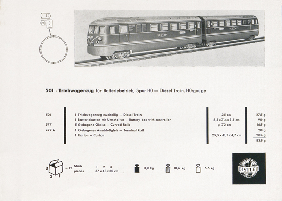 Distler Katalog 1960