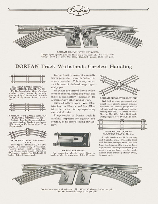 Dorfan Katalog 1927