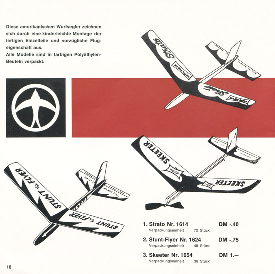 DUX Modellbau Katalog 1964